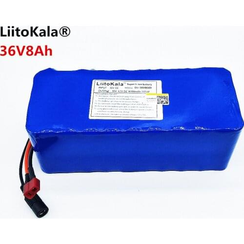HK Liitokala 36V 8ah Battery pack High Capacity Lithium Batter pack +Do not include 42v 2A chager