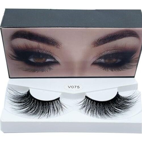 New fox hair eyelashes fluffy natural luxury 3D false eyelashes natural soft makeup false eyelashes hot sale in 2021
