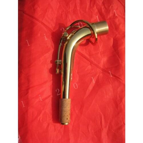 New 1 pcs Alto saxophone neck 24.5 mm gold lacquer
