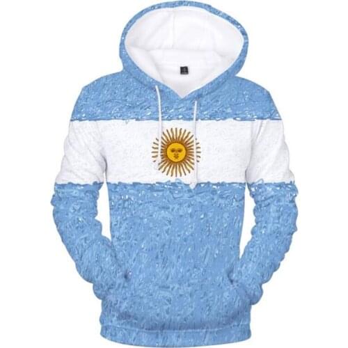 Classic Germany/brazil National Flag 3D print Hoodies Sweatshirts Boys/Girls National Flag Argentina Sweatshirt Pullovers Tops