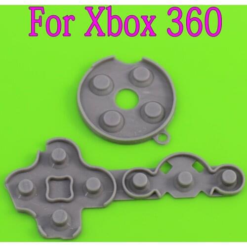 Controller Conductive Rubber Contact Pad Button D-Pad for Microsoft for Xbox 360 wireless Controller Replacement repair Parts