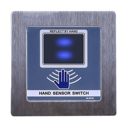 3-15CM IR Hand Sensor Switch No Touch Exit Button for Door Access Control System