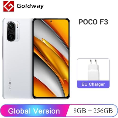 Global Version POCO F3 5G 8GB RAM 256GB ROM Smartphone Snapdragon 870 Octa Core 6.67"120Hz AMOLED DotDisplay 48MP Camera 33W