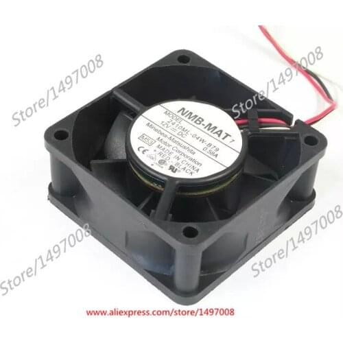 NMB-MAT 2410ML-04W-B79 M53 DC 12V 0.58A 60x60x25mm Server Cooling Fan