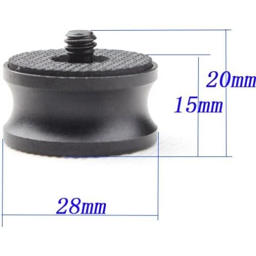 Camera screw 3/8"-16 female to 1/4"-20 male Adapter for tripod camera monopod