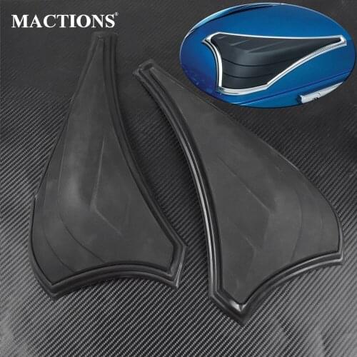 Motorcycle Saddlebag Scuff Protectors Black For Harley Touring 2014-2018 Road Glide Street Glide Ultra Limited FLHTK Road King