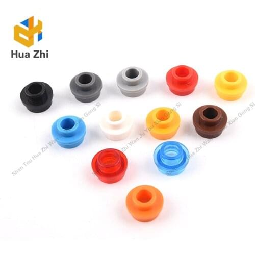 10PCS 85861 Plate Round 1 x 1 with Open StudBuilding Blocks Parts MOC DIY Education Build Toys Brick