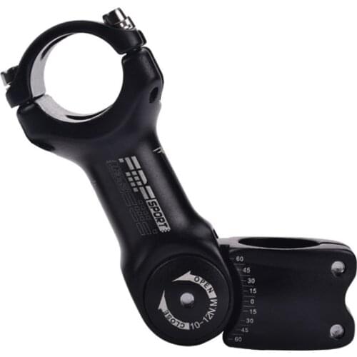 31.8mm Mountain Road Bike Adjustable Handlebar Stem Bicycle Front Fork Riser Aluminum Alloy For Most Fixed Gear Bicycle