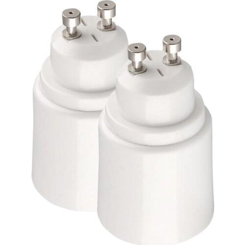 GU10 Male To E27 Female Base Light Lamp Bulbs Adapter GU10 To E27 Conversion Lamp Holder Adapter Suitable For All Voltage