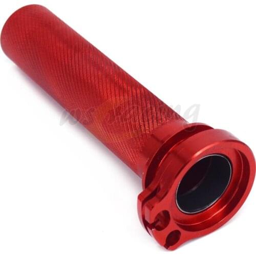 Motorcycle CNC Aluminum Twister Throttle Tube For Honda CRF250R CRF250X CRF450R 2004-2017 CRF450RX 2017 CRF450X 2005-2017