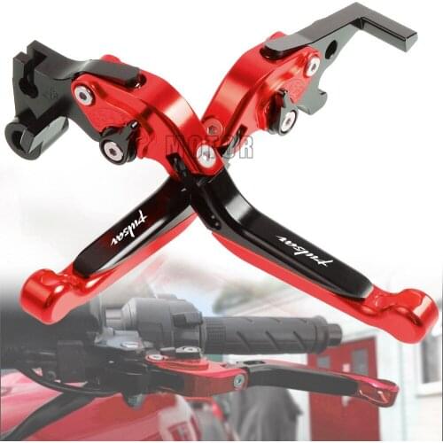 CNC Aluminum Motorcycle Fold Brake Clutch Levers For Bajaj Pulsar 200 NS All Years Motorbike Adjustable Folding Extendable RS AS
