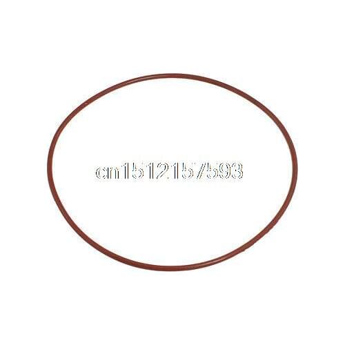 150mm OD 3.5mm Thickness Red Silicone O Rings Oil Seals Gasket