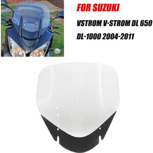 DL650 DL1000 Motorcycle Windscreen Windshield High Quality For Suzuki Vstrom V-strom DL 650 DL-1000 2004-2011 2010 2009 2008