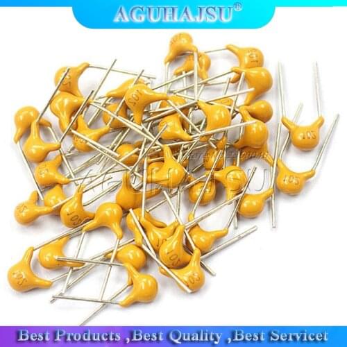 100Pcs 50V monolithic ceramic capacitor 10PF ~ 10UF 22PF 47NF 220NF 1NF 4.7UF 1UF 100NF 330NF 0.1UF 102 104 105 106 103 473 334