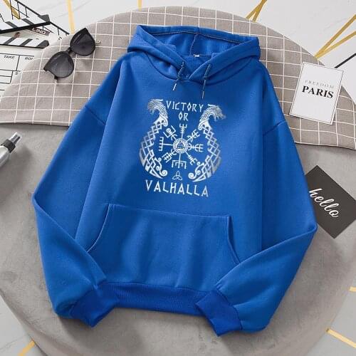 Hot Sale Thick Winter Men Hoody Movie Vikings Legend Valhalla Printing Sportwear Fleece Autumn Male Hooded Plus Size Sweatshirt