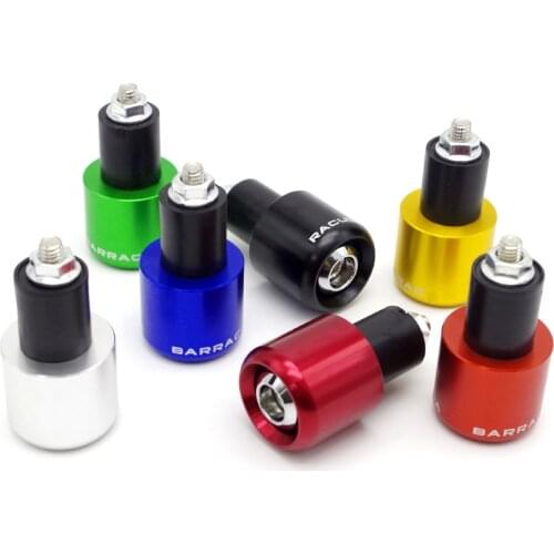 22mm Motorcycle Handlebar Grips Ends Counterweight Fists Plugs FOR Yamaha x max 250 xt600 suzuki b-king Honda cb300r xadv 750