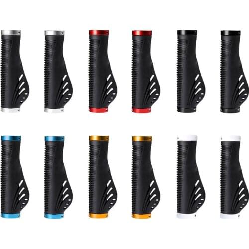 Bike Handlebar Grips Nonslip Bar Grips Bicycle Handlebar Tape Cover Handle Grips Bar Ends Non-Slip Double Lock Cycle Accessories