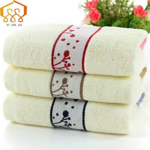 2018 New Hand Towel Cotton Towels Solid Couple Creative Towel Gift Breathable Quick Dry Towels Bathroom 34*73cm Face towel
