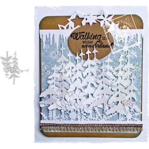 New Christmas tree decoration metal Cutting Dies Stencils DIY Scrapbooking Paper/photo Cards Embossing Dies