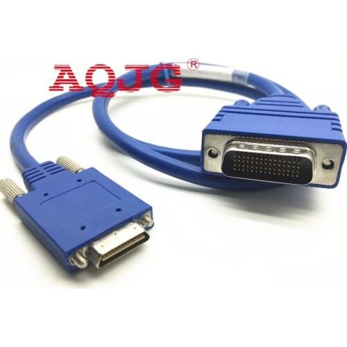 NEW CABLE CAB-SS-6026 3FT BACK-TO-BACK CABLE FOR WIC-1T TO 2T DTE DCE wic-1t and wic-2t Hwic-1T Hwic-2T Blue good quantily