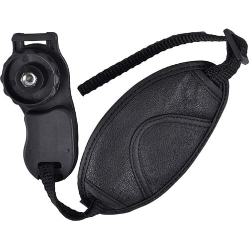 Practical Camera Strap Hand Grip PU Wrist Strap Belt Soft WristBand for DSLR SLR Cameras DV Camcorders Photography Accessory