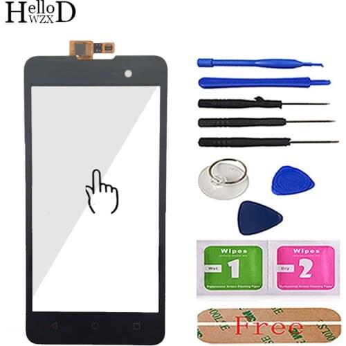 Touch Screen Glass For BQ BQS 5065 Touch Screen Front Glass Digitizer Panel Sensor Flex Cable MobileTools Adhesive