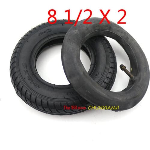 Good Quality Size 8 1/2x2 Tyres and Inner Tube8 1/2*2 Tyre for Electric Scooter Baby Trolley Children Tricycle