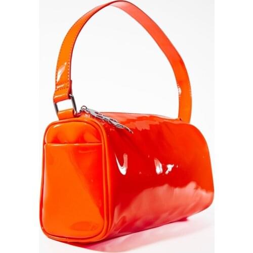 Patent leather bag