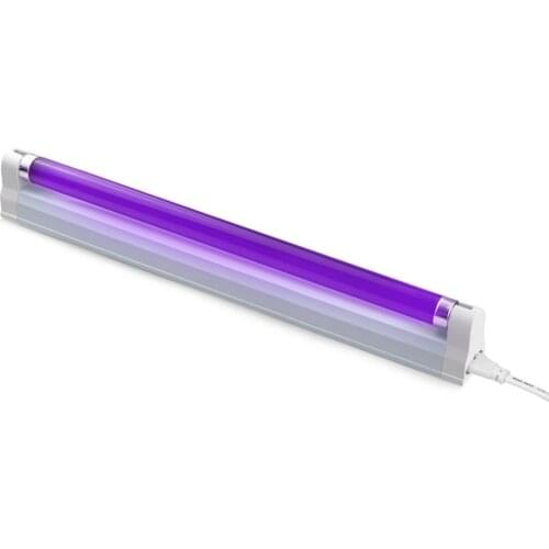 220V 110V 6W 8W Ultraviolet Lamp Black Light BLB quartz lamp Tube blacklight UVA lamp For Money Detect/Stage Decoration Lighting