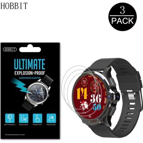 3Pcs 0.15mm Nano Explosion-proof Film For KOSPET Prime SE 1.6inch Smart Watch Screen Protector Anti-Scratch HD Clear Film