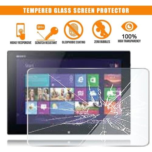 For Microsoft Surface Pro 2 Tablet Tempered Glass Screen Protector Premium Scratch Resistant Anti-fingerprint Film Cover