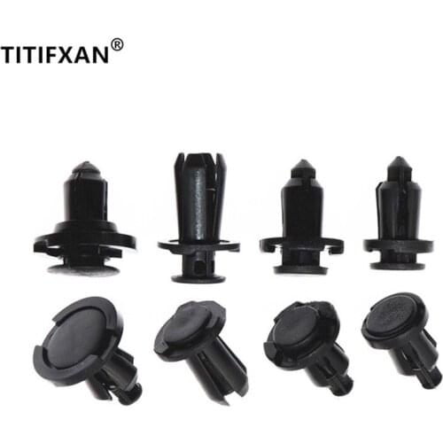 10mm Hole Auto fender trunk bumper mid-net cover clip For Subaru XV Impreza Outback Legacy Tribeca Forester fasteners