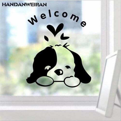 1pcs Explosion Dog Wall Sticker Personality of Cartoon Wall Sticker Mural Hot
