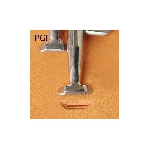 No. 1. Veins of PGF51-01 stainless steel fine printing tools leather carving tools