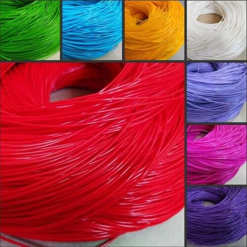 13 colors of round synthetic rattan woven material can be used for repairing and weaving various artificial rattan items