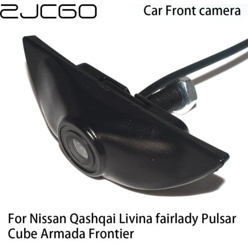 Car Front View Parking LOGO Camera Night Vision Positive Waterproof for Nissan Qashqai Livina fairlady Pulsar Cube Armada Fronti