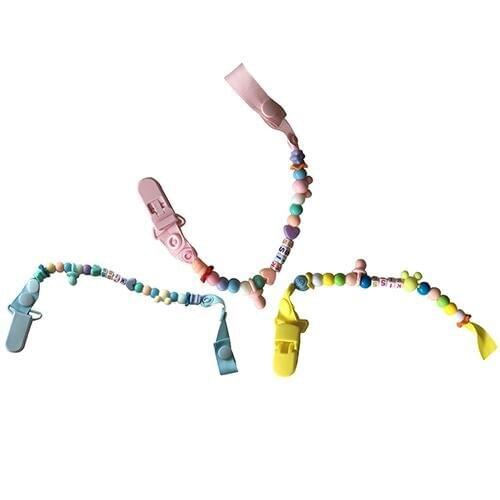 Toddler Baby Boys Girls Dummy Pacifier Clip Chain Holder Soother Nipple Strap
