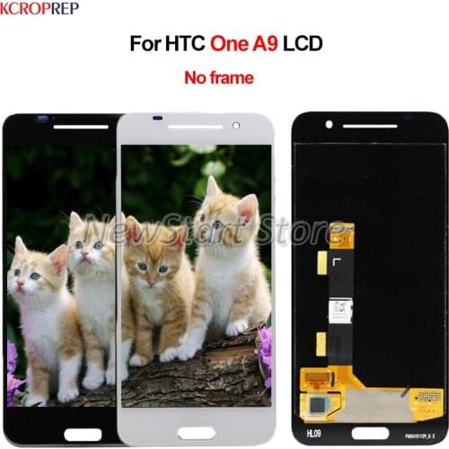 For HTC One A9 LCD Display Touch Screen Digitizer Assembly No Frame 5.0" 100% Tested For HTC A9 One A9 lcd Replacement Accessory