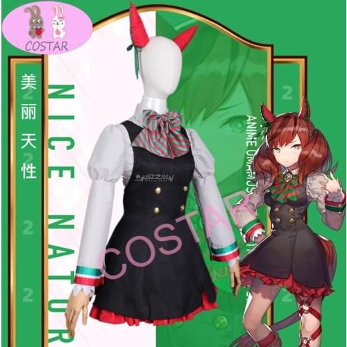 Game Horse Collection Pretty Derby Nice Nature SJ Dress Uniform Cosplay Costume Halloween Carnival Party Suit For Women New