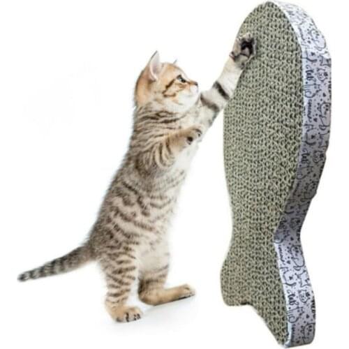 Pet Toys Cat Scratch Pad Cat Corrugated Pad Scratching Posts Kitten Corrugated Paper Pad Grinding Scraper Cat Pet Accessories