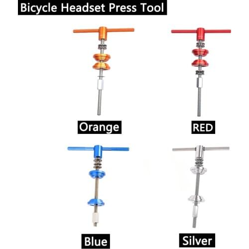 Bicycle Headset Press Tool Mountain Bearing Extractor Bottom Bracket Headset Removal Tool Mtb Bike Tools 4 colors wholesale
