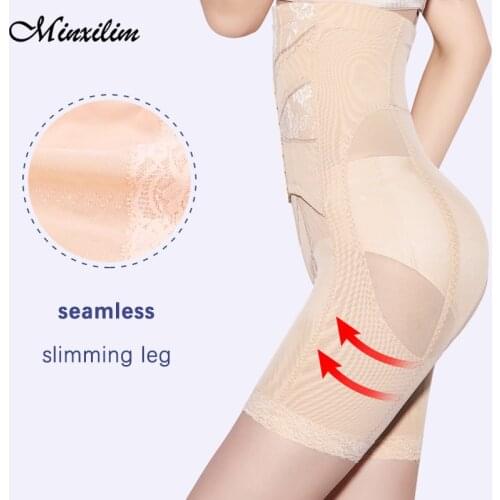 Shaper Panties Sexy Mesh Shapers Body Shaper With Double Breasted Control Slimming Belly Thigh Women Shapewear Waist Trainer