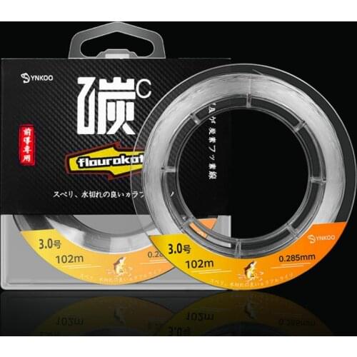 100M Carbon Fiber Leader Line Fluorocarbon Fishing Line Fly Fishing Line Pesca Super Strong Multifilament Front Wire Line