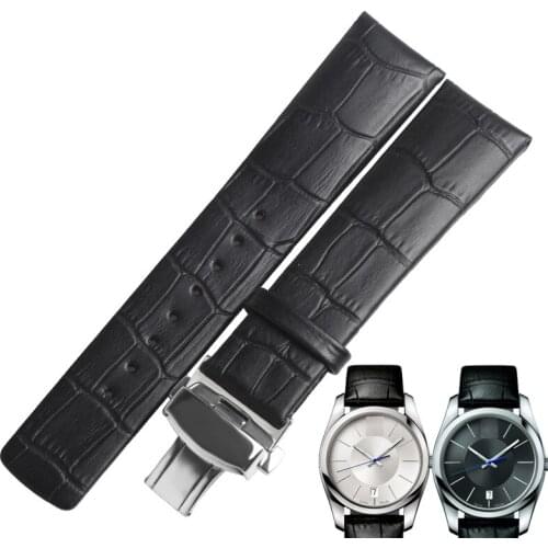 WENTULA Watchbands For ck K0K211 K0K231 KOK281 Calf-leather Band Cow Leather Genuine Leather Leather Strap Watch Band