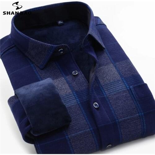 Мужские вельветовые рубашки SHAN BAO China At AliExpress