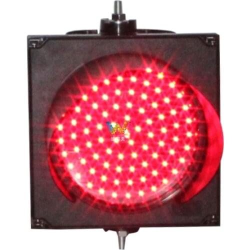 Super Bright WDM 200mm Traffic Light One Aspect 110V 220V Red LED Flasher