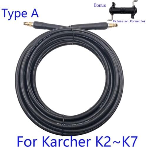 6 8 10 15 meters High Pressure Washer Hose Car Washer Water Cleaning Extension Hose for Karcher K-series High Pressure Cleaner