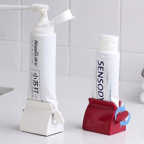 Rolling Toothpaste Squeezer Bathroom Accessories Set Tube Toothpaste Tooth Paste Squeezer Dispenser Creative Toothpaste Holder