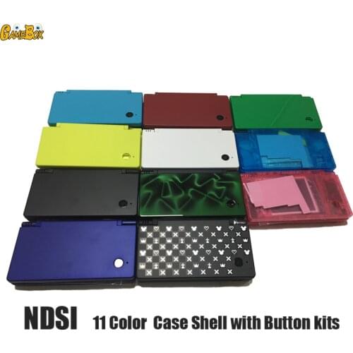 High Quality Full Housing Cover Case Replacement Shell for Nintend DSi NDSi Console Shell With Button kits Screen Lens