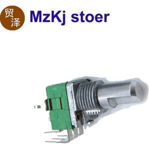 10Pcs RD902F New Taiwan ALPHA precision RD902F-B20K 20K 15mm half-shaft bent-leg dual potentiometer